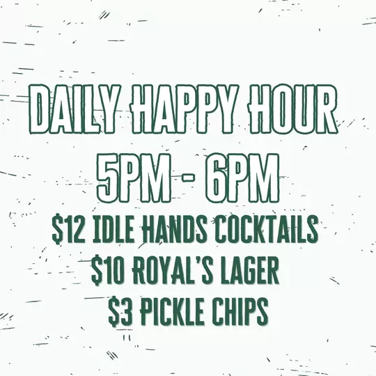 RoyAl's Chicken and Burger Specials: Daily Happy Hour