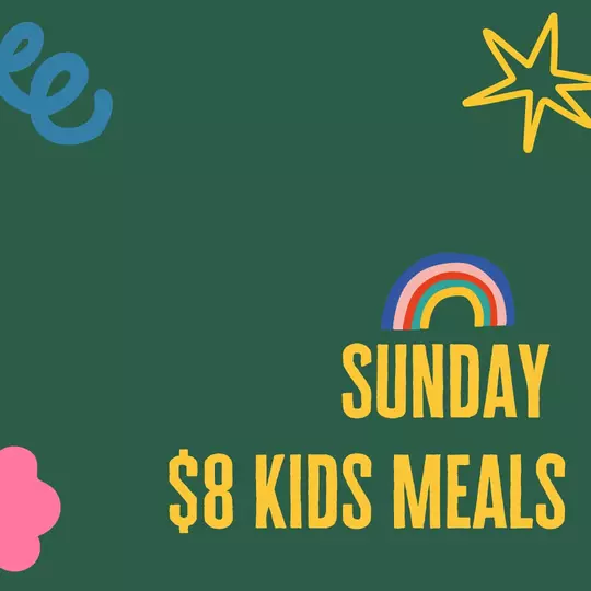 RoyAl's Chicken and Burger Specials: Sunday $8 Kids Meals