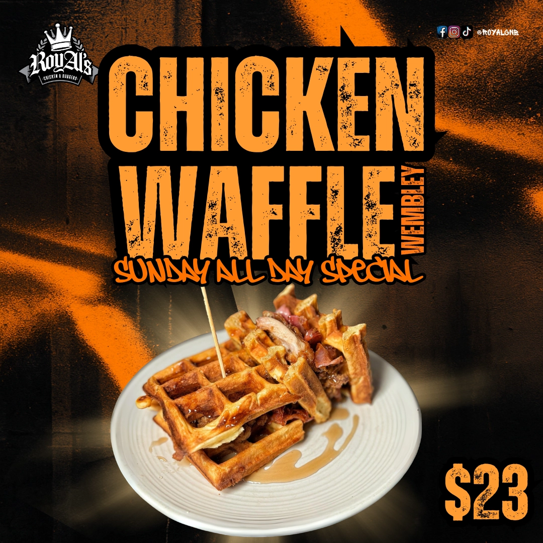 Sunday_ Chicken Waffle Wembley